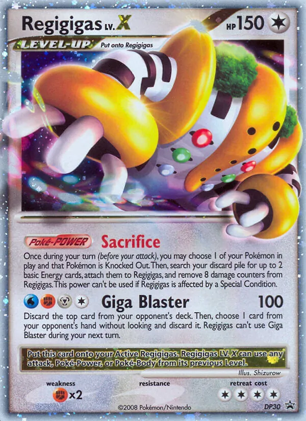 Regigigas - DP Black Star Promos Pokemon Card