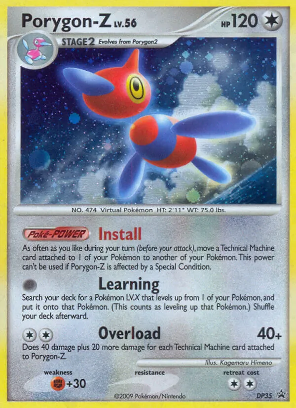 Porygon-Z - DP Black Star Promos Pokemon Card