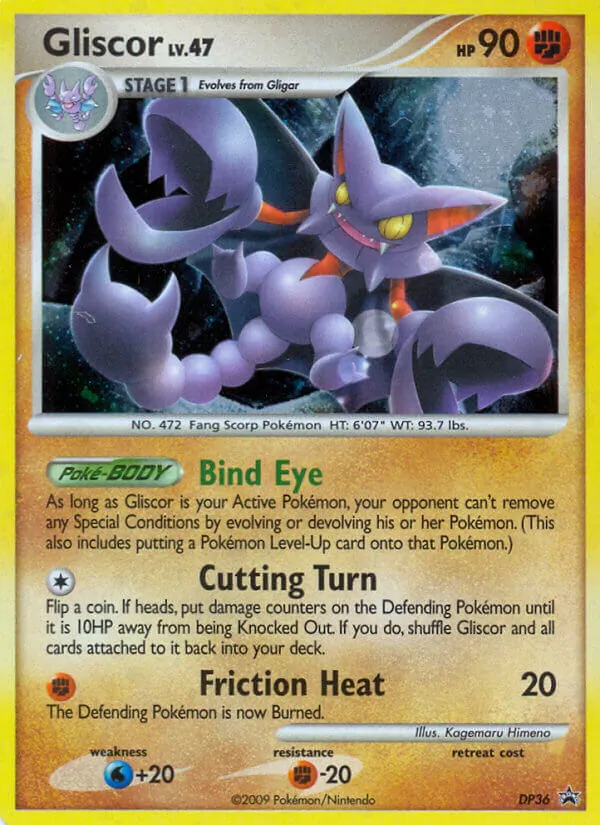 Gliscor - DP Black Star Promos Pokemon Card