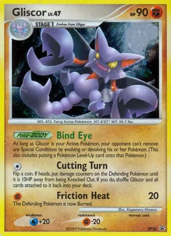 Gliscor - DP Black Star Promos