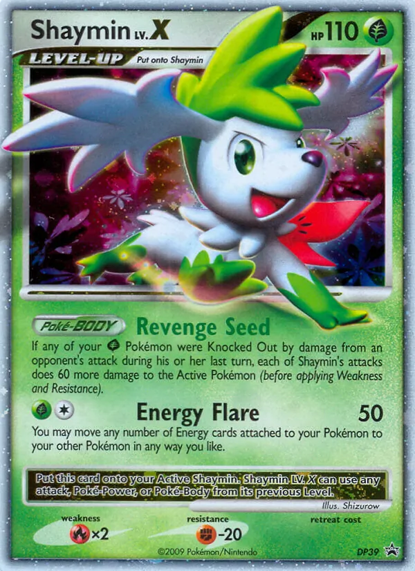 Shaymin - DP Black Star Promos Pokemon Card