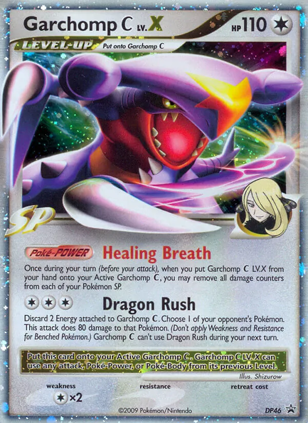 Garchomp C - DP Black Star Promos Pokemon Card