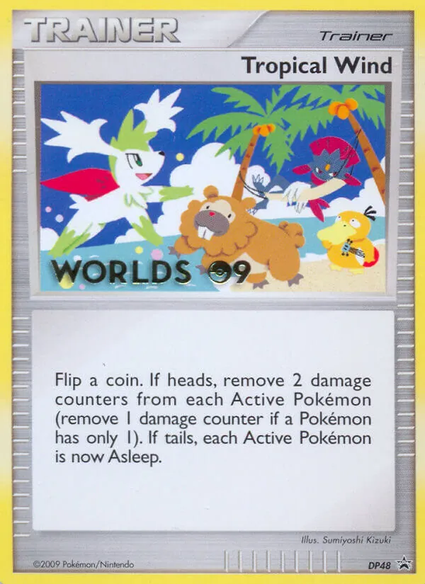 Tropical Wind - DP Black Star Promos Pokemon Card