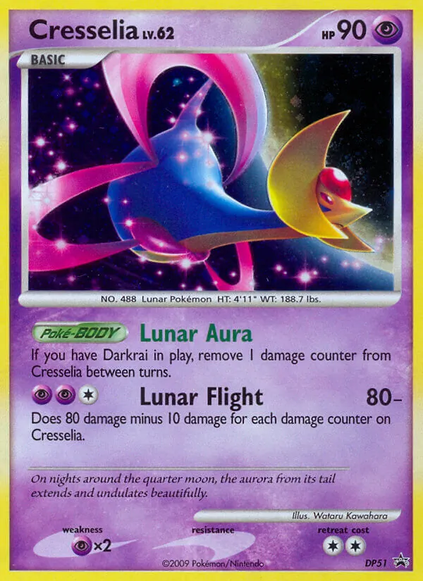 Cresselia - DP Black Star Promos Pokemon Card