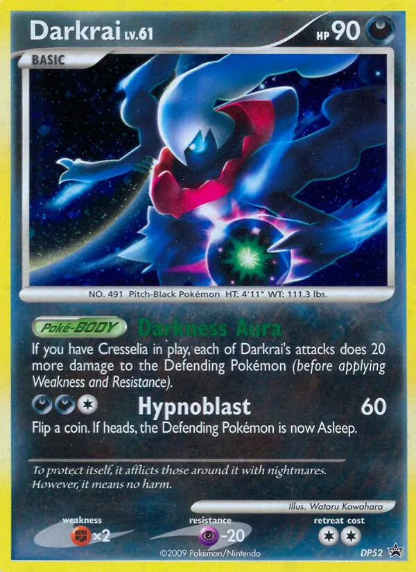 Darkrai - DP Black Star Promos Pokemon Card