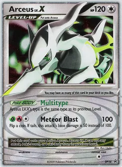 Arceus - DP Black Star Promos