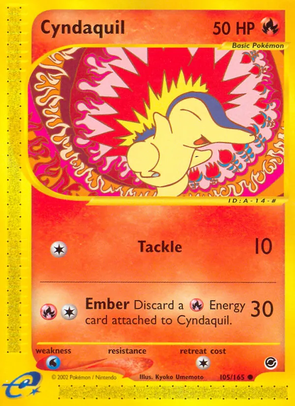 Cyndaquil - Expedition Base Set Pokemon Card