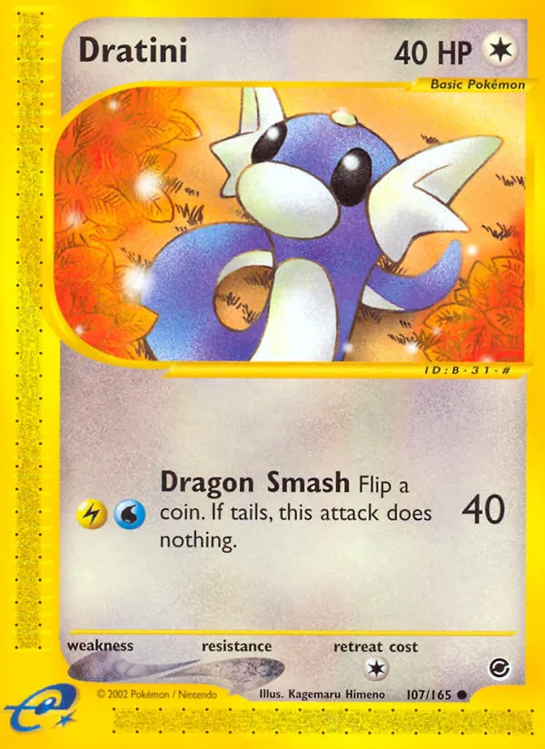 Dratini - Expedition Base Set Pokemon Card