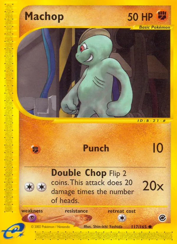 Machop - Expedition Base Set Pokemon Card