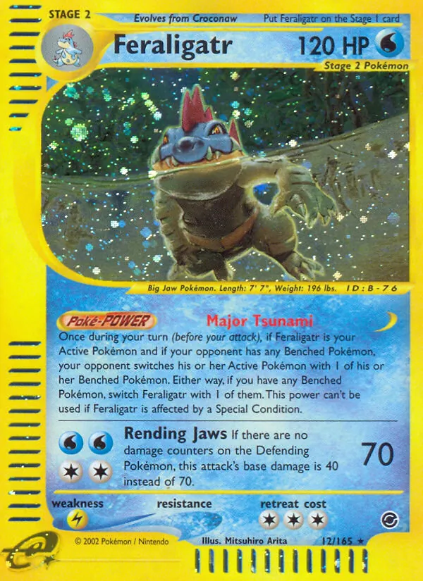 Feraligatr - Expedition Base Set Pokemon Card