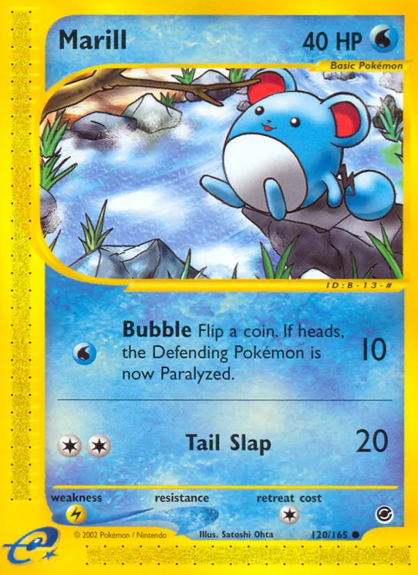Marill - Expedition Base Set Pokemon Card