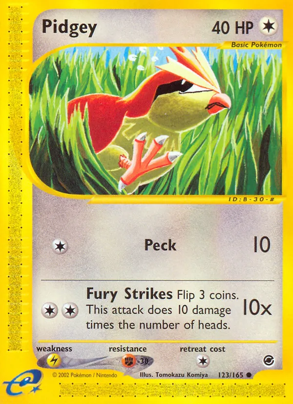 Pidgey - Expedition Base Set Pokemon Card