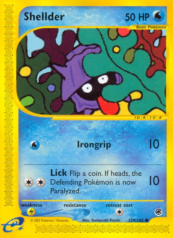 Shellder - Expedition Base Set Pokemon Card