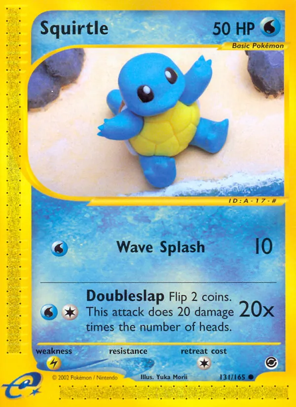 Squirtle - Expedition Base Set Pokemon Card