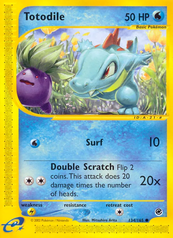Totodile - Expedition Base Set Pokemon Card