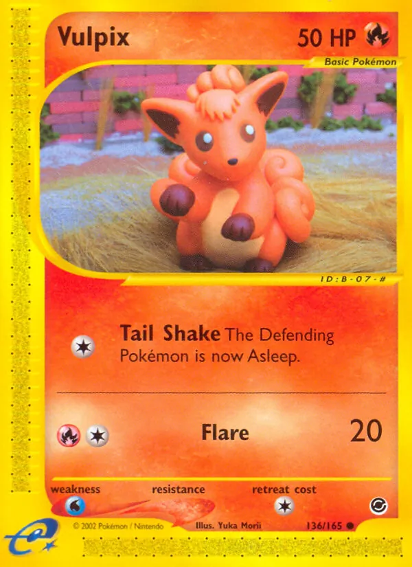 Vulpix - Expedition Base Set Pokemon Card
