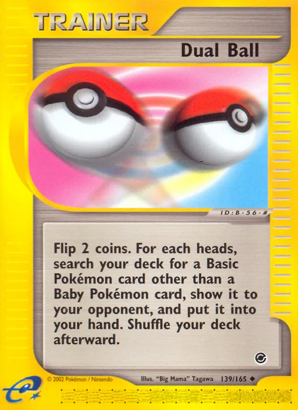 Dual Ball - Expedition Base Set Pokemon Card