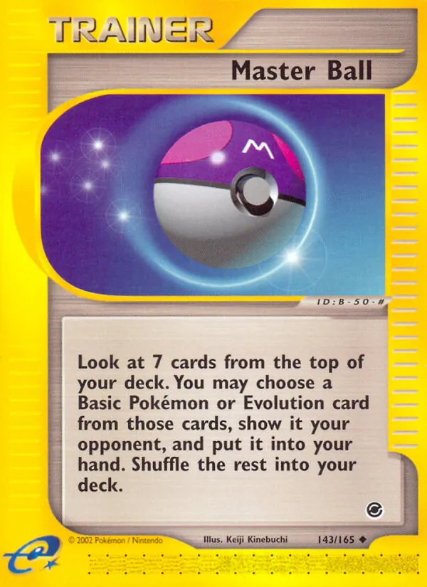 Master Ball - Expedition Base Set Pokemon Card