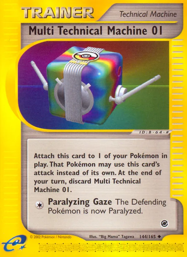 Multi Technical Machine 01 - Expedition Base Set Pokemon Card