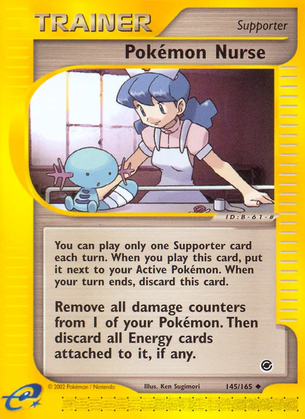 Pokémon Nurse - Expedition Base Set Pokemon Card