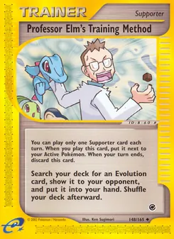 Professor Elm's Training Method - Expedition Base Set