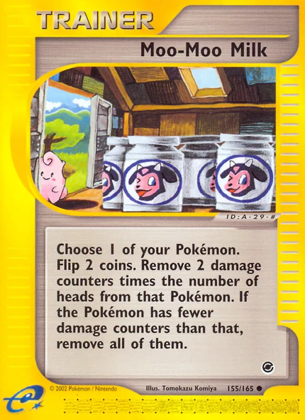 Moo-Moo Milk - Expedition Base Set Pokemon Card