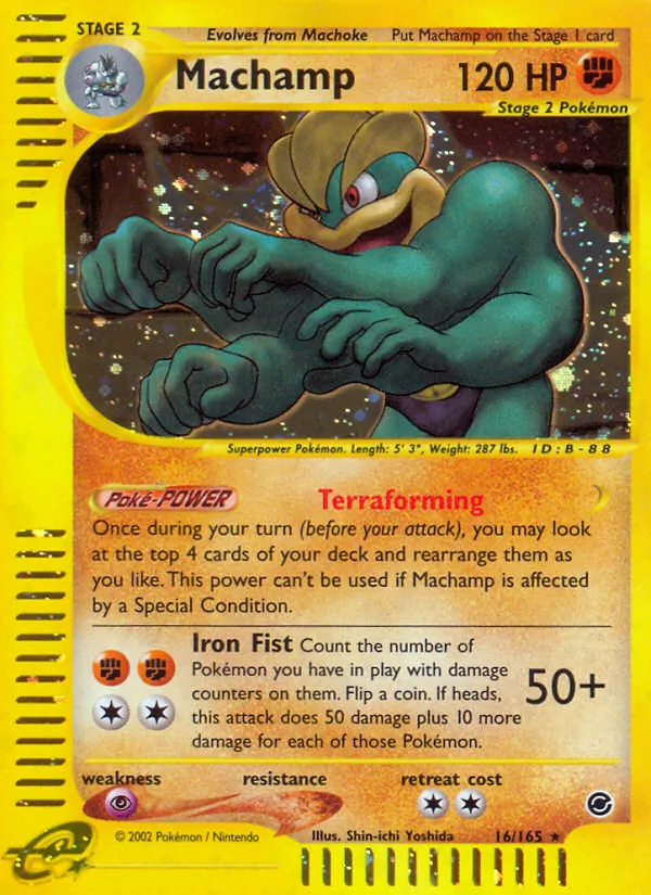 Machamp - Expedition Base Set Pokemon Card