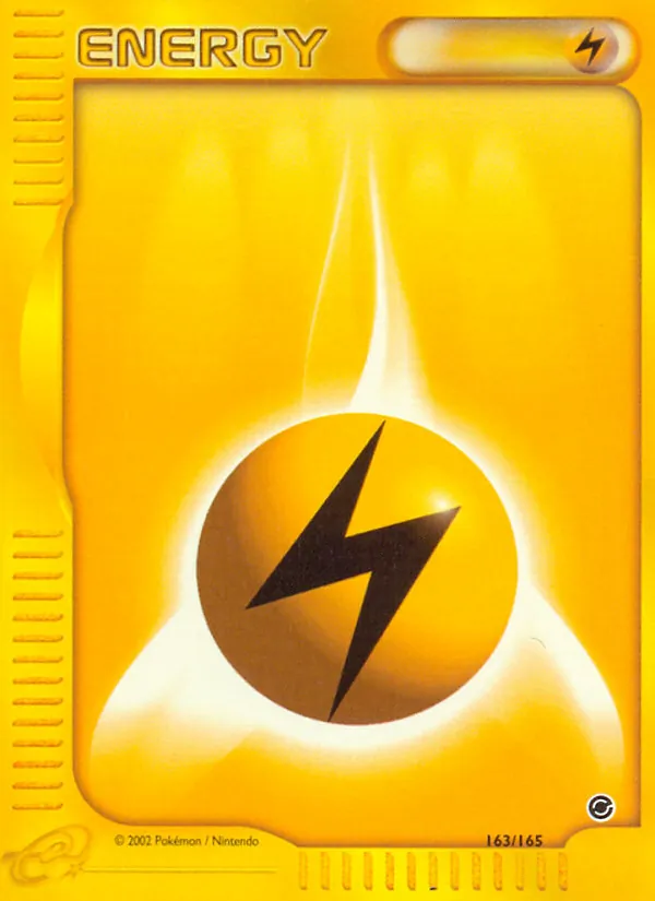 Lightning Energy - Expedition Base Set Pokemon Card