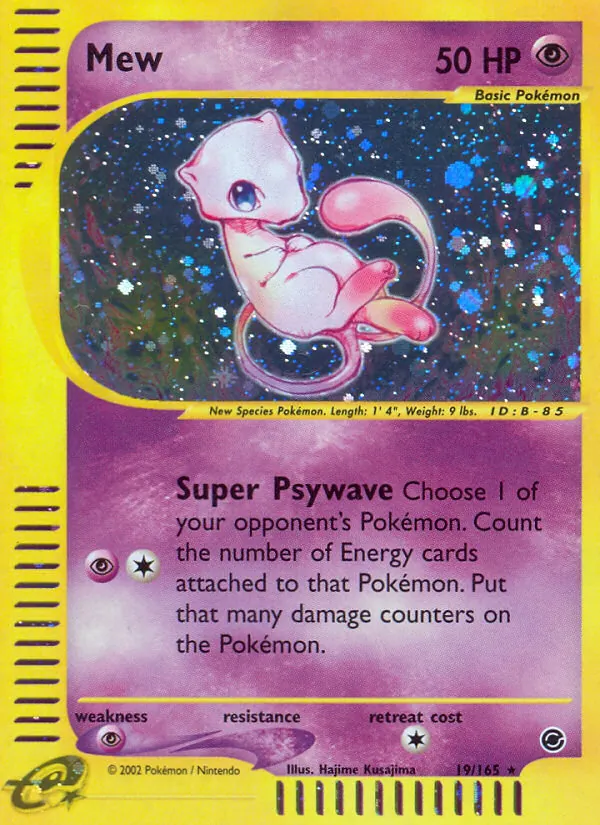 Mew - Expedition Base Set Pokemon Card