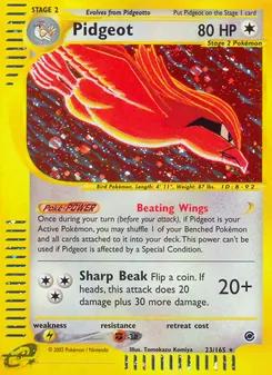 Pidgeot - Expedition Base Set