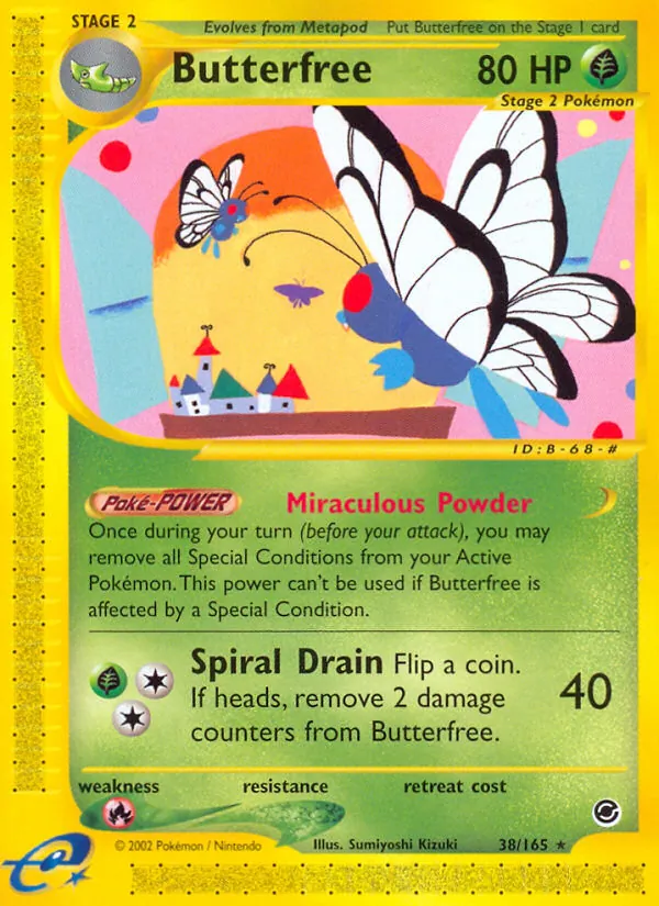 Butterfree - Expedition Base Set Pokemon Card