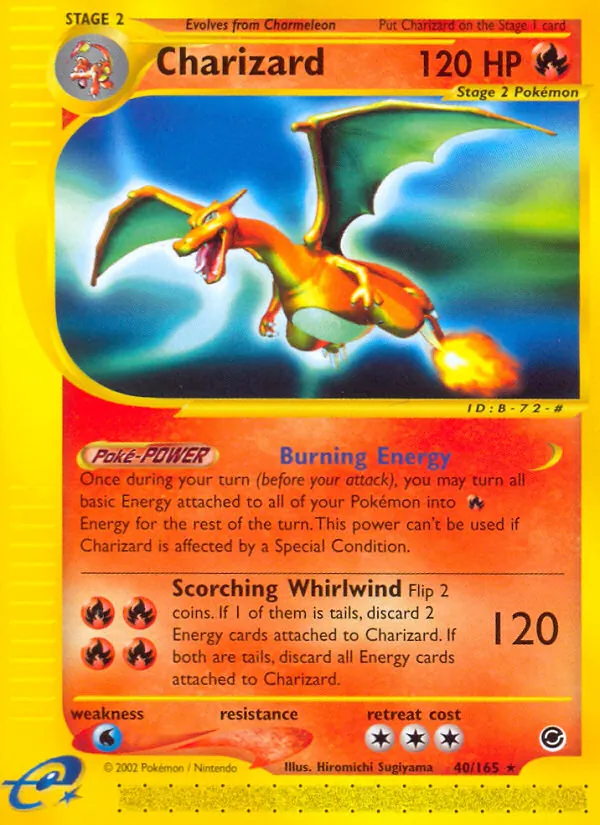 Charizard - Expedition Base Set Pokemon Card