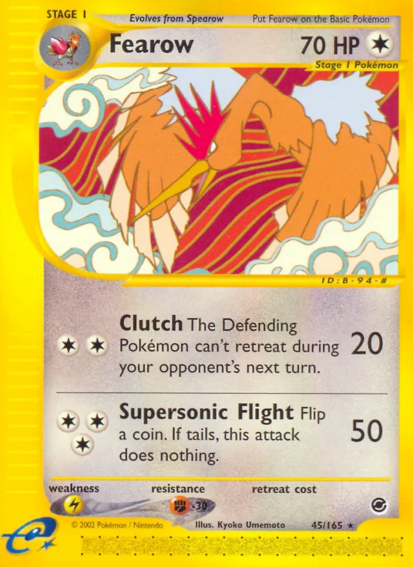 Fearow - Expedition Base Set Pokemon Card