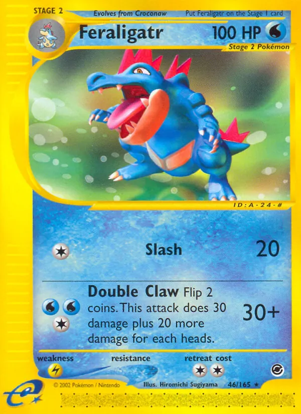 Feraligatr - Expedition Base Set Pokemon Card