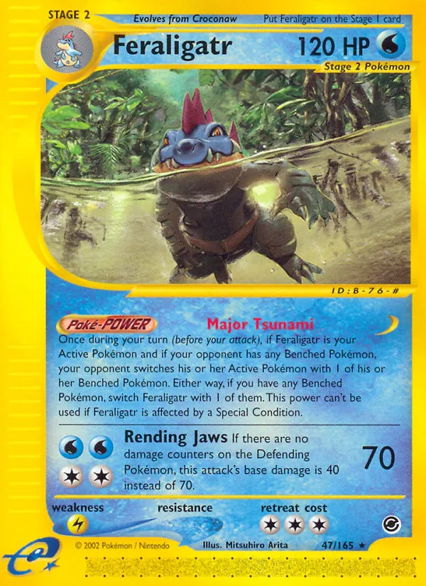 Feraligatr - Expedition Base Set Pokemon Card