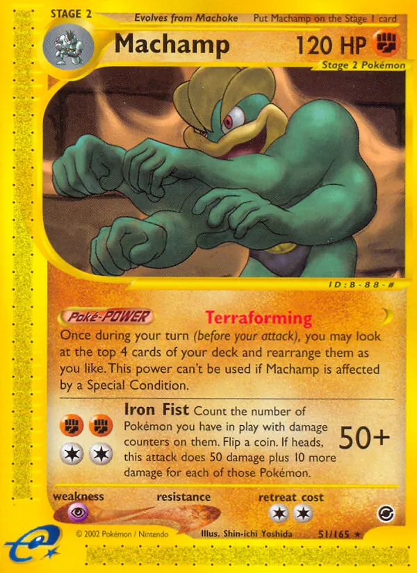 Machamp - Expedition Base Set Pokemon Card