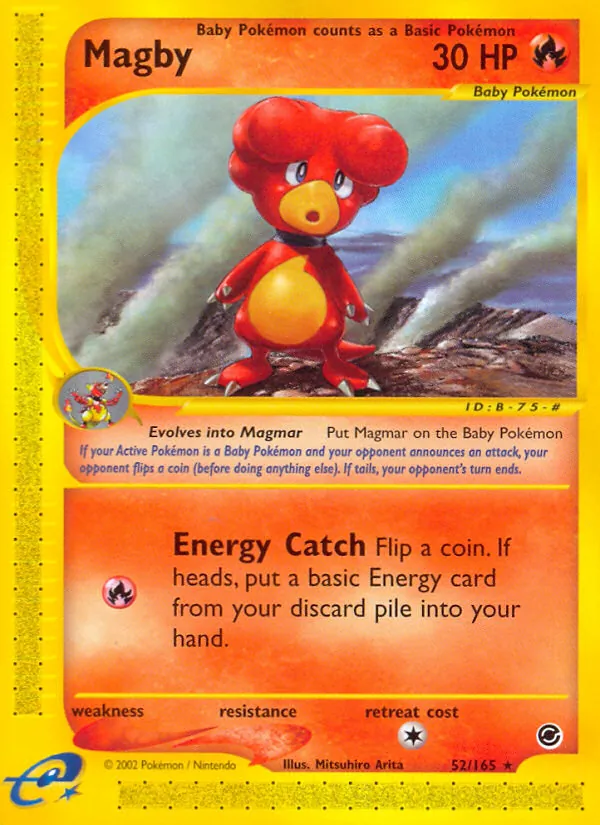Magby - Expedition Base Set Pokemon Card