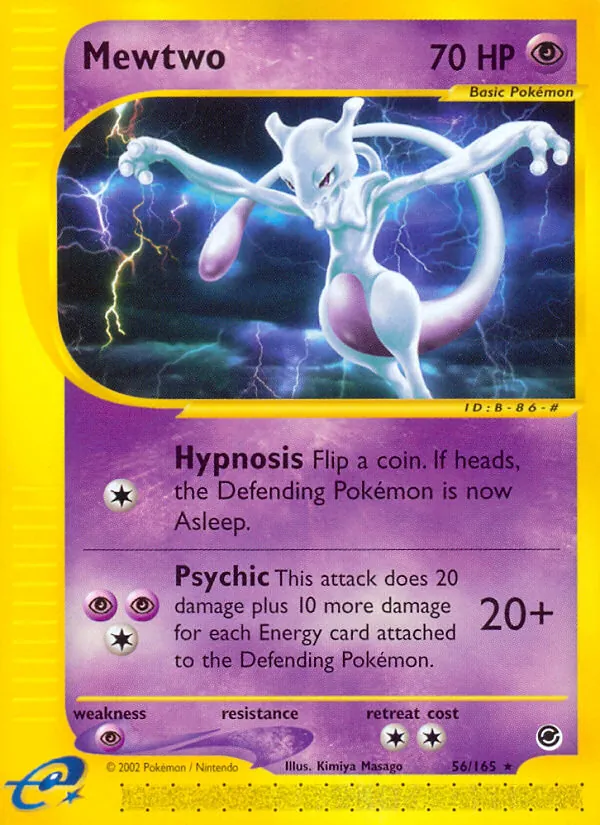 Mewtwo - Expedition Base Set Pokemon Card