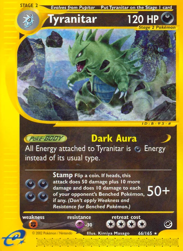 Tyranitar - Expedition Base Set Pokemon Card