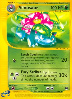 Venusaur - Expedition Base Set