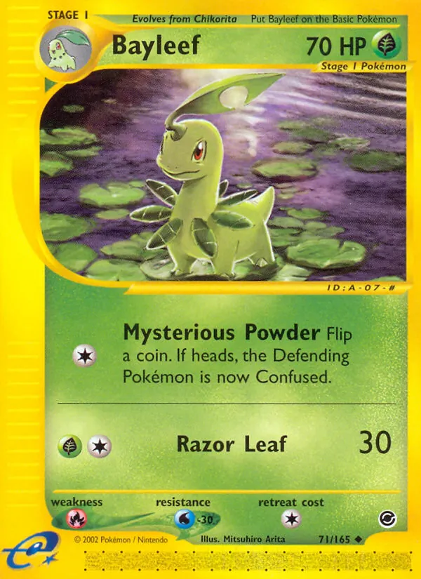Bayleef - Expedition Base Set Pokemon Card
