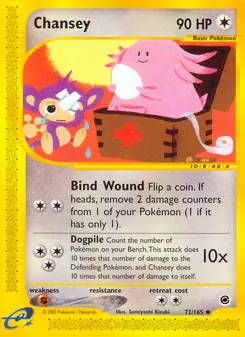 Chansey - Expedition Base Set