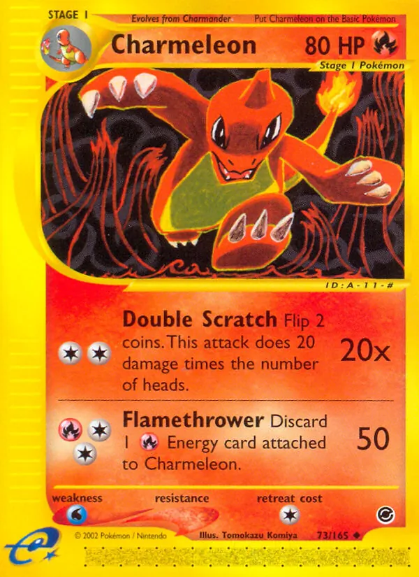 Charmeleon - Expedition Base Set Pokemon Card