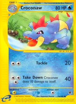 Croconaw - Expedition Base Set