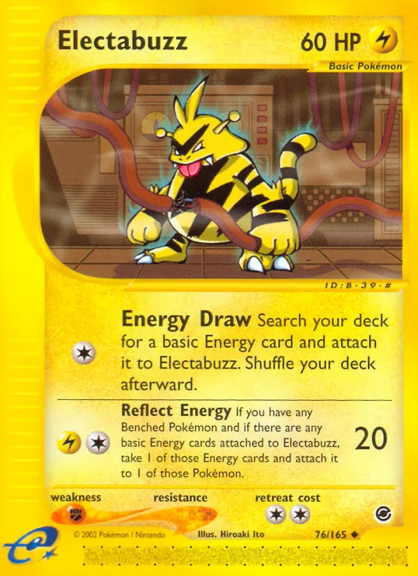 Electabuzz - Expedition Base Set Pokemon Card