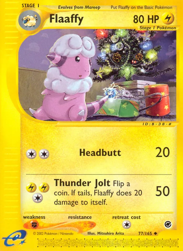 Flaaffy - Expedition Base Set Pokemon Card