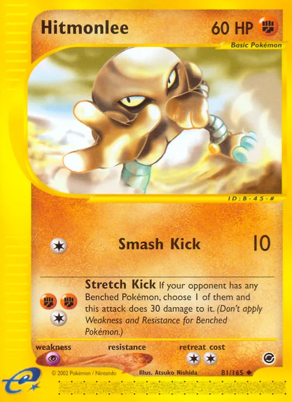Hitmonlee - Expedition Base Set Pokemon Card