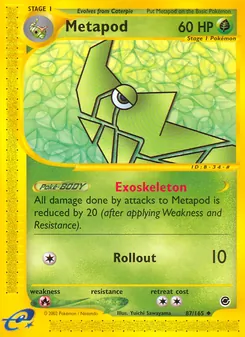 Metapod - Expedition Base Set