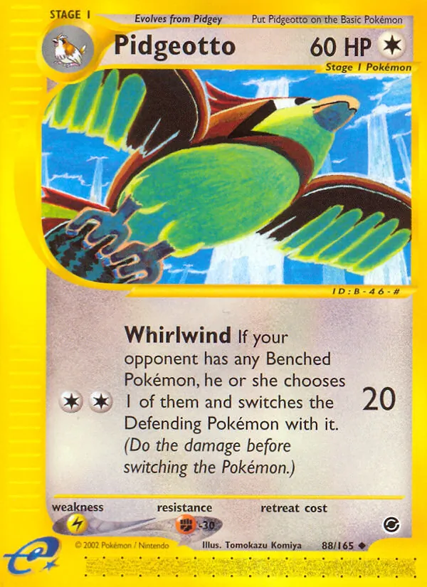 Pidgeotto - Expedition Base Set Pokemon Card