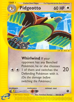 Pidgeotto - Expedition Base Set